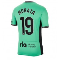 Moški Nogometni dresi Atletico Madrid Alvaro Morata #19 Tretji 2023-24 Kratek Rokav